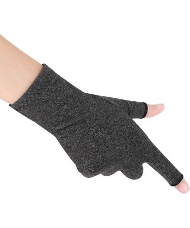 Holiberty Fingerless Compression Arthritis Gloves - Lightweight Breathable Relief for Rheumatoid Pain & Muscle Tension (1 Pair - Buy Online on GoSupps.com