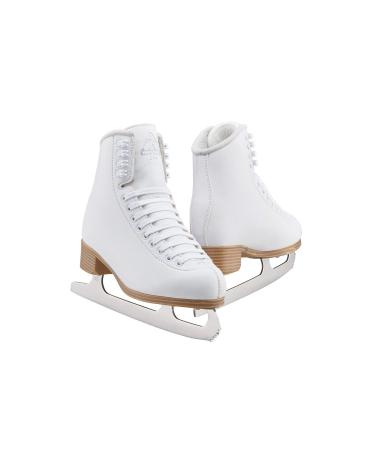 Jackson Classic 200 Womens/Girls Figure Ice Skates Womens Size-7.0 White - Mark 1 Blades