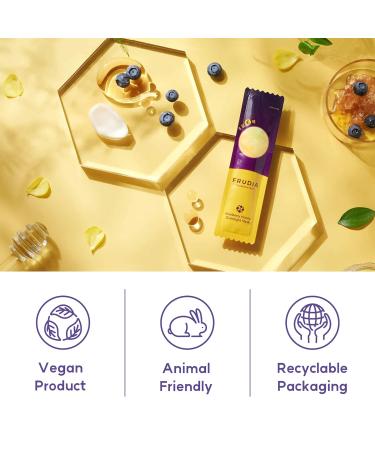 FRUDIA WELCOS Blueberry Honey Overnight Face Mask | Hydrating Korean Skin Care | Pack of 20 for Parched Skin - Buy Online on GoSupps.com