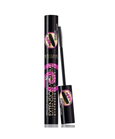 Eveline Cosmetics Extension Volume Mascara thickening and separating 10 ml black - Buy Online on GoSupps.com