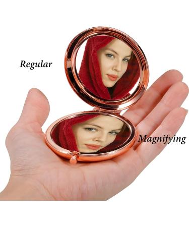 Sister Birthday Gift: Rose Gold Compact Mirror for Women - Unique Gift for Big Sister, Her, Teen Girls - Birthday, Graduation, Christmas Stocking Stuffer - Buy Online on GoSupps.com