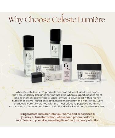 C leste Lumi re Glycopeptide Radiance Cleanser Hydrating Face Wash With Glycolic Acid Peptides & Vitamins C & E Brightening & Mild Exfoliating Luxury Facial Cleanser 4.73 Fl Oz / 140 Ml - Buy Online on GoSupps.com