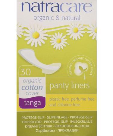 Natracare Panty Liner Tanga 30 Ct - Organic, Natural, and Comfortable - Buy Online on GoSupps.com