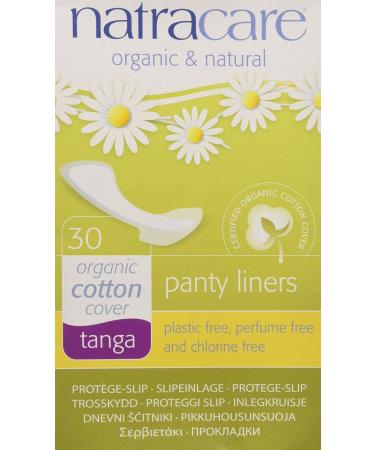 Natracare Panty Liners Organic Cotton Cover Tanga 30 Liners