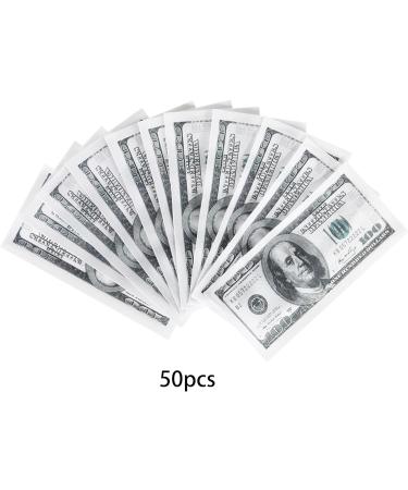 SYKYCTCY 50 Pack Edible 100 Dollar Bill Image Cake Toppers Wafer Paper Fake Money Cake Picks Baby Shower Dollar Birthday Anniversary Cake Decorations Party Supplies Color-01 - Buy Online on GoSupps.com