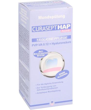 CURASEPT HAP012 PVP-VA 0.12% + Hyaluron Mouthwash 200 ml - International Shipping Available | Best Oral Care Solution - Buy Online on GoSupps.com