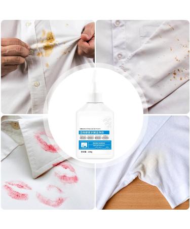 Active Clothes Washing Agent 258g Anti-Yellowing Shirt Cleaner for Oil and Spot Stains White Shirt Laundry Supplies for T-Shirts Pants Tank Tops. Blouses Fulenyi - Buy Online on GoSupps.com