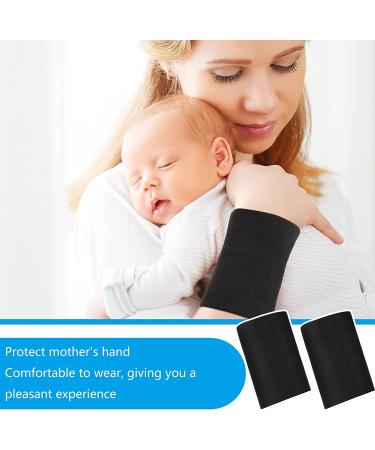 SATINIOR 2 Pairs Compression Wrist Sleeves - Wrist Brace & Support Wraps for Men and Women - Tennis, Tendonitis, Carpal Tunnel Relief - Black, Medium - Buy Online on GoSupps.com
