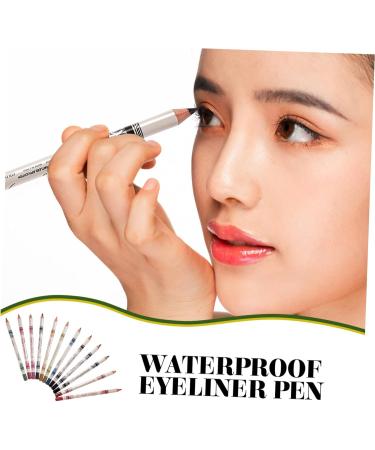 Beaupretty piece Makeup Eyeliner Pen Set with 12 Colors for Eyes and Lips mediumx2pcs as shown x 2pcs - Buy Online on GoSupps.com
