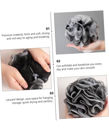 3PCS Healeved Bath Ball & Body Wash Sponge Set - Eco-Friendly Shower Scrubber & Luffa Sponge for Luxurious Bathing - Perfect Toiletries for Spa-Quality Clean - Buy Online on GoSupps.com