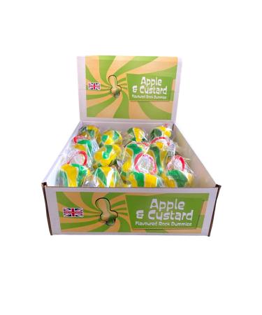 5 X Giant Apple & Custard Rock Dummy Uk Made Party Favours Cake Decoration Handmade Dummies