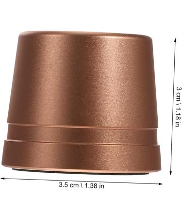 Minkissy Green Glitter Razor Holder for Men | Aluminum Shaver & Toothbrush Stand | Rose Gold Desk Organizer - Buy Online on GoSupps.com