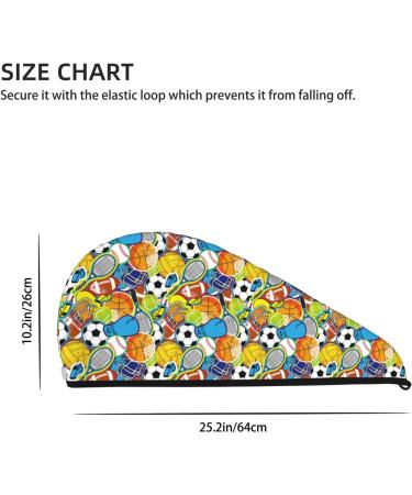 Hair Towel Wrap - Quick-Dry Turban with Button | Soft Hair Drying Towels (Various Colors - Buy Online on GoSupps.com