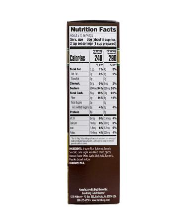 Lundberg Family Farms Traditional Italian Risotto Butternut Squash - Convenient Gluten-Free Side Dish (5.8 oz 6-Pack) - Buy Online on GoSupps.com