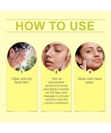 VKaoess Vitamin C and Turmeric Brightening Facial Scrub Exfoliating Face and Facial Scrub for Skin Types Skin Appearance Pores Skin Appearance 100g Turmeric2pcs - Buy Online on GoSupps.com