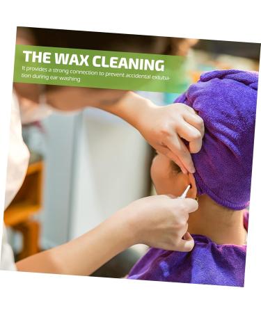 PACKOVE 100Pcs Ear Washer Disposable Tips for Ear Wax Cleaning Molded Design Fits All Ear Strong Connection Prevents Accidental Tube Removal Flexible Soft - Buy Online on GoSupps.com