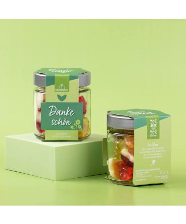  naschlabor Dankesch n Fruit Candies | The little "thank you" for women men family friends neighbors or colleagues | Say thank you with glass candies - Buy Online on GoSupps.com