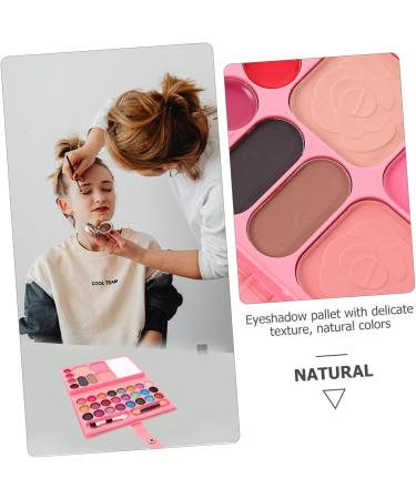 TOVINANNA 5pcs 33 Makeup Palette Eye Shadow Plate Makeup Pallet Makeup Kit Cosmetic Folding Leather - Buy Online on GoSupps.com