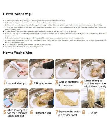 Yinuozhogntian 14" Ombre Blonde Short Bob Wig - Heat Resistant Synthetic Lace Front for Women & Drag Queens - Buy Online on GoSupps.com