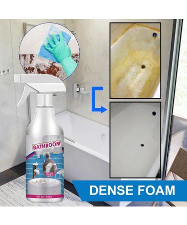 Multipurpose Bathroom Foam Cleaner Bathroom Cleaning Stubborn Stains Cleaner Multipurpose Cleaning Spray for Bathroom (1 PC) - Buy Online on GoSupps.com