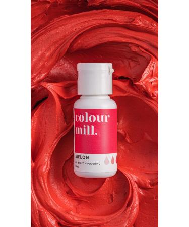 Color Mill Oil Blend Food Coloring - Melon 20ml | Ideal for Chocolate Fondant Cupcakes Cakes & Macarons - Vibrant Oil-Based Food Colors - Buy Online on GoSupps.com