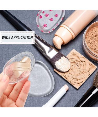 AKOAK Silicone Makeup Sponge Set - 2 Transparent Face Applicators for Liquid Foundation Cream CC Cream Concealer & BB Cream - Perfect Blender for Flawless Makeup - Buy Online on GoSupps.com