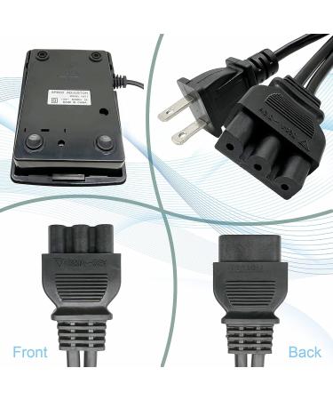 Singer Sewing Machine Power Cord & Pedal Replacement for 359102-001 | Compatible with 2263, 2277, 1304, 4423, 4411, 4452 & More Models | High-Quality e99670 Pedal Included - Buy Online on GoSupps.com
