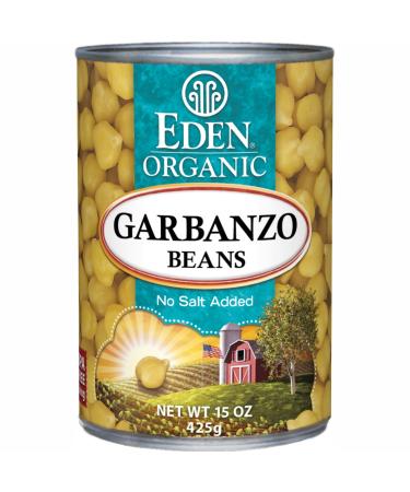 Eden Foods Organic Garbanzo Beans, 15 oz - Buy Online on GoSupps.com