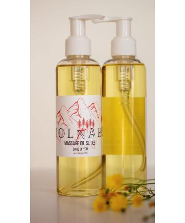 Buy MOLFAR S Carpatian Handmade ECO 100% Pure Massage Oil - Antioxidant Blend of Rapeseed Coconut Walnut Hazelnut & Berries | Ukrainian Artisans - Buy Online on GoSupps.com