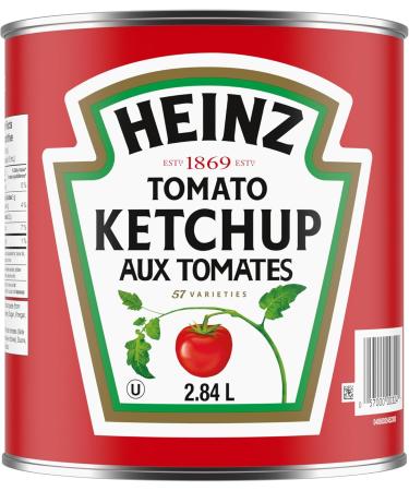 Heinz Tomato Ketchup 2.84L (1 Tin) 2.84 l (Pack of 1) - Buy Online on GoSupps.com