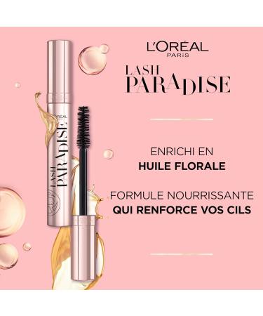 L'Or al Paris Paradise Extatic Mascara - Black Length & Volume Nourishing Castor Oil - 6.4ml (1 Pack) | International Shipping Available - Buy Online on GoSupps.com
