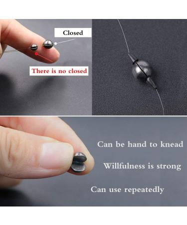 LSHEL Detachable Fishing Lead Set Black - Buy Online on GoSupps.com