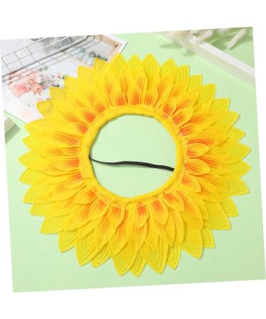 Alasum Sports Games Props Decor Sunflower Hood Yellow Flower Headgear Sunflower Headdress Kids Dresses Girl - Buy Online on GoSupps.com