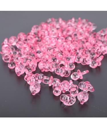Acrylic Pacifier - Pink Baby Shower Decoration Party Supplies | International Shipping Available - Buy Online on GoSupps.com