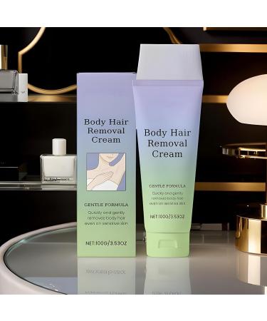 Hair Removal Cream - Facial Hair Remover - Painless Hair Removal Lotion for Legs Bikini Line Underarms Back Face Skin Care Intimate Areas - Buy Online on GoSupps.com