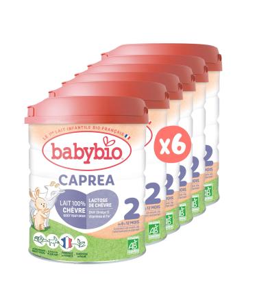 Babybio Caprea 2 - lot de 6