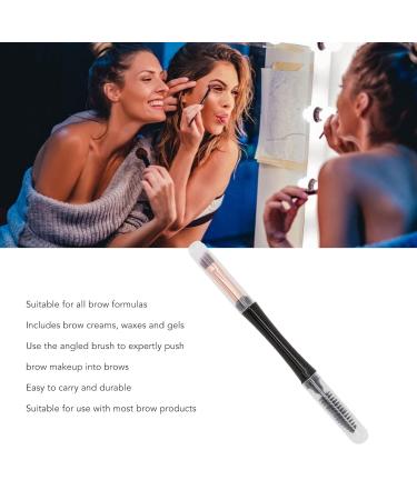 Double Ended Eyebrow Brush | Multi-Functional Mini Makeup Tools | Professional Angled Brush & Spoolie for Beginners | International Shipping - Buy Online on GoSupps.com