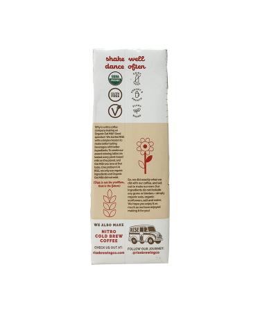 RISE Brewing Co Organic Original Oat Milk - 32 oz | Dairy-Free, Non-GMO - Buy Online on GoSupps.com