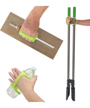 EaZyHold Adaptive Handle - 2 Pack for Sports Tools, Cups, Bottles - Ideal for Kids, Adults, Seniors with Weak Grip, Arthritis, Cerebral Palsy - Independent Living Accessory for Stroke and Veterans - Buy Online on GoSupps.com