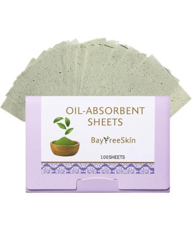Blotter Paper Oil Control 100 Counts Natural Green Tea Oil Blotting Sheets | Oil Absorbing Sheets for Oily Skin Care Blotting Paper to Excess & Shine Uwariloy - Buy Online on GoSupps.com