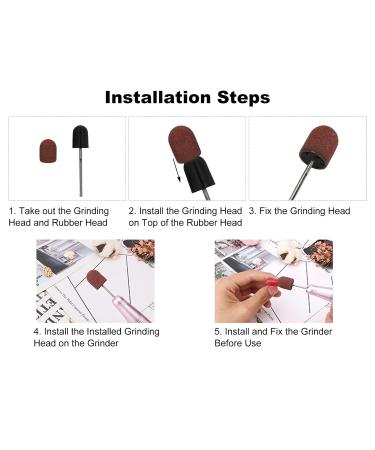 High-Quality Nail Drill Bits - Durable Lightweight & Portable Sanding Bands for Home & Salon Use - Buy Online on GoSupps.com