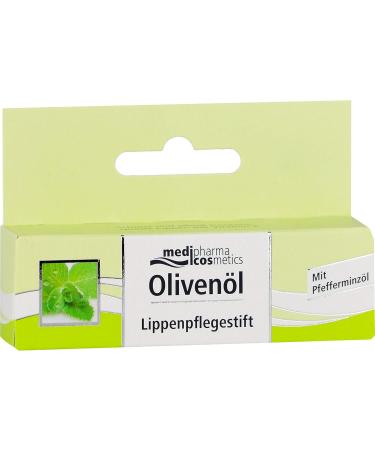 Medipharma Cosmetics Olive Oil Lip Balm 4.8ml - Nourishing Hydration for Soft Lips | International Shipping - Buy Online on GoSupps.com