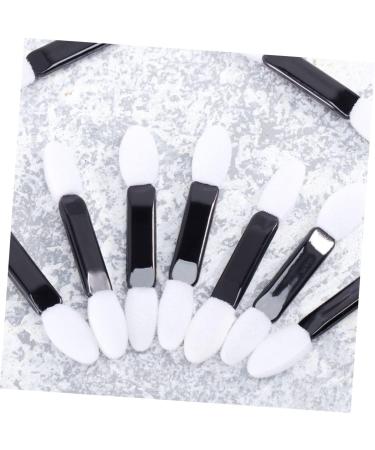 Mikinona Makeup Eyeshadow 100pcs Women s Suits Eyeshadow Sponge Brush Eye Shadow Applicator Set Travel Toolkit Cosmetic M White - Buy Online on GoSupps.com