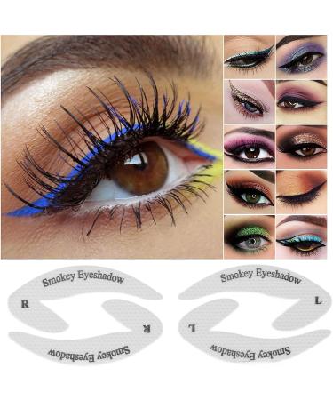 Eye Makeup Template Molds Pads Eyebrow Stencils Kit Various Eye Shapes Highly Effective Professional for Studio for Beginners - Buy Online on GoSupps.com