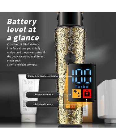 Buy WAIKIL 221 Professional Hair Clippers - USB Rechargeable Waterproof LED Display | Perfect Men's Gift - Buy Online on GoSupps.com