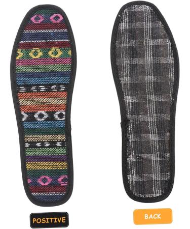 3 Pairs Absorbent Shoe Insoles - Arch Support Sweat-Absorbing Cushions Shock-Absorbing Inserts - Flat Foot Pad for Enhanced Comfort - Size 2 - Buy Online on GoSupps.com