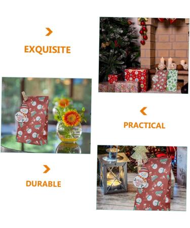 OUNONA 4 Sets Paper DIY Advent Calendar Bags Candy Pockets Kraft Bags Candy Bags - Buy Online on GoSupps.com