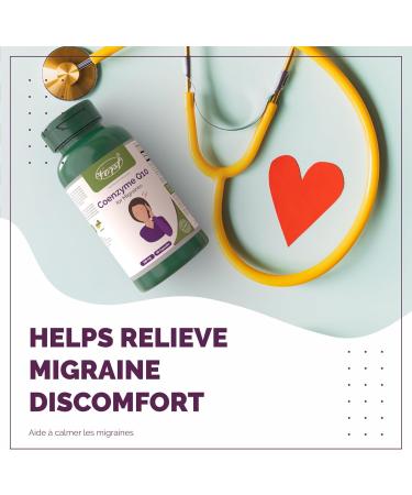 VORST Migraine Supplement Coenzyme Q10 60 Capsules | Migraine & Headache Relief Pills | Coq10 60 count (Pack of 1) - Buy Online on GoSupps.com