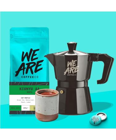 Coffee Beans 227g Bag Whole Bean Coffee Kenya Coffee Beans Black Tea & Fruits Notes 100% Arabica Light Roast AA Grade Speciality Freshly Roasted Single Origin (We Are Coffee Co) Whole Bean 227 g (Pack of 1) - Buy Online on GoSupps.com