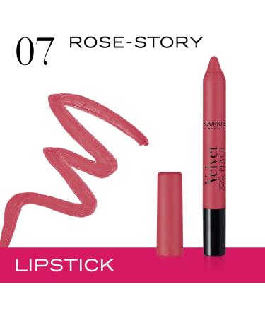 Bourjois Velvet The Pencil Lipstick 07 Rose Story - 1 Count - Buy Online on GoSupps.com